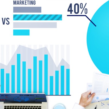 personer analyserer marketing data